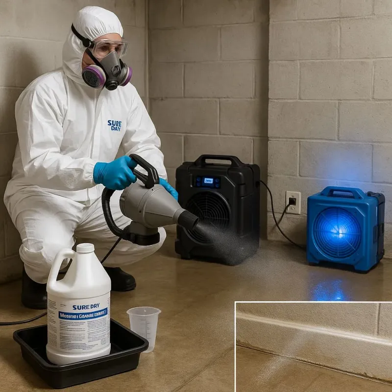 Sanitization and Odor Removal process in Mammoth, AZ